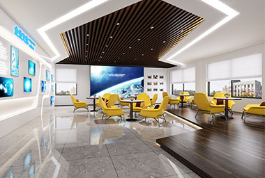 西湖区管件办公楼装修设计_案例效果图