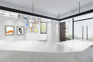 西湖区食品公司办公室装修设计_案例效果图