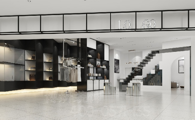 西湖区奢侈品店装修设计_案例效果图