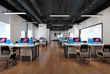 西湖区办公大厦装修设计_案例效果图