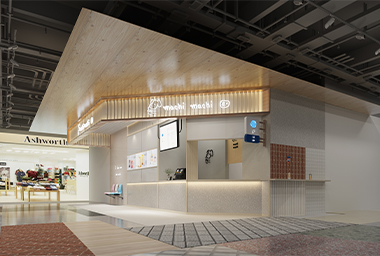 西湖区周杰伦奶茶店装修设计_案例效果图