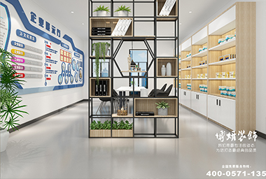 西湖区进出口公司办公室装修设计_案例效果图