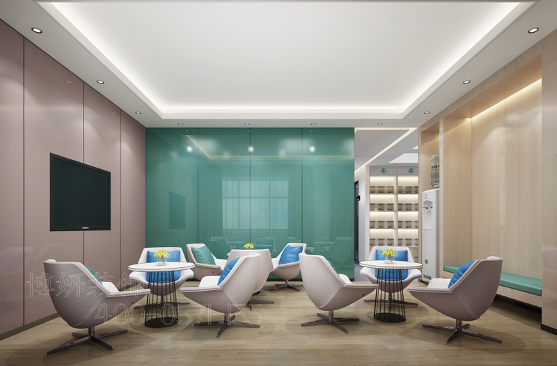 西湖区口腔诊所装修设计-案例-效果图