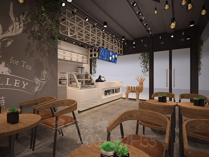 杭州印茶奶茶店装修,专业奶茶店装修注意事项,杭州奶茶店装修